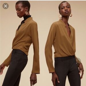 Aritzia Babaton Sheldon Blouse Small